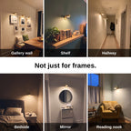 Not just for frames: gallery wall, shelf, hallway, bedside, mirror, reading nook