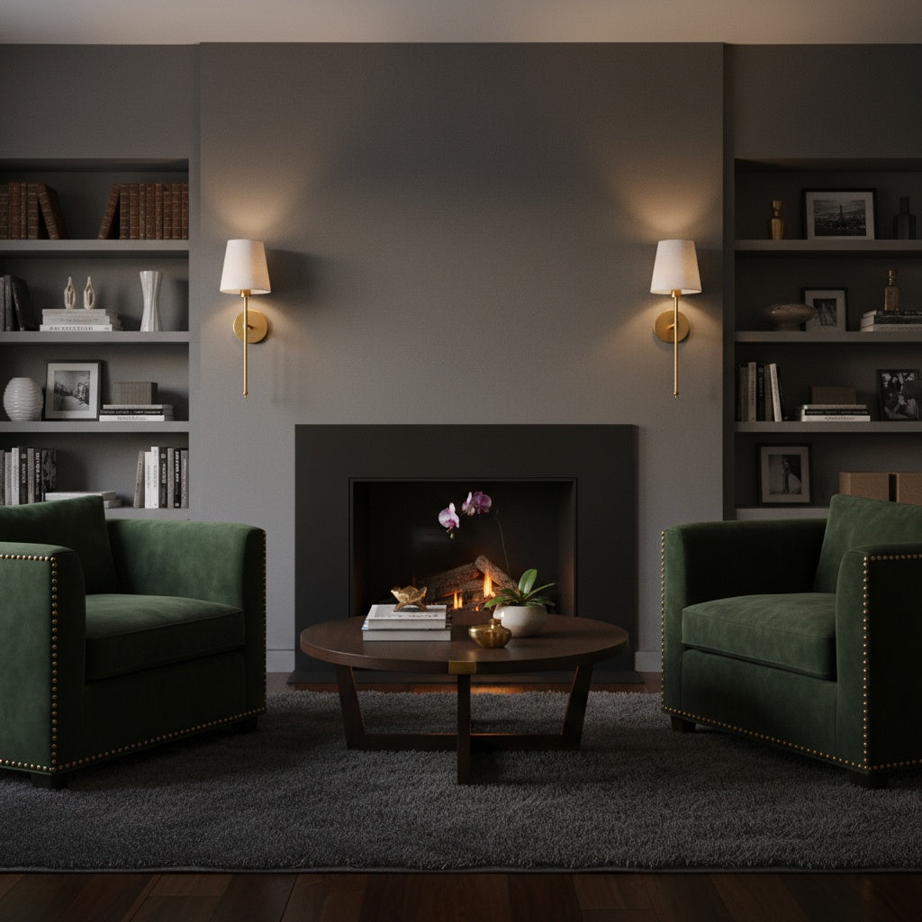 Trådlösa vägglampetter | Förvandla ditt rum med mjuk belysning - inga sladdar, inget krångel (Set om 2)