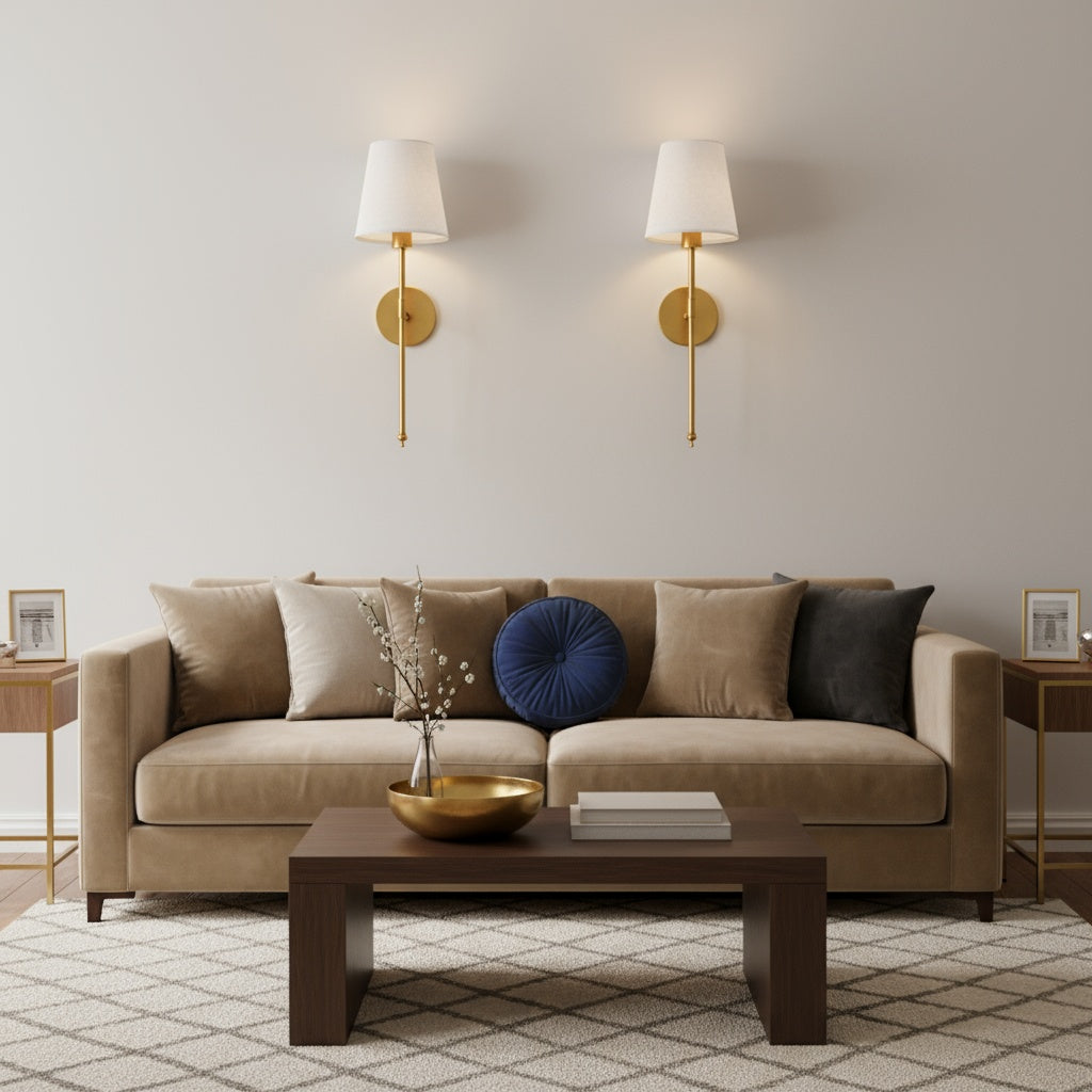 Trådlösa vägglampetter | Förvandla ditt rum med mjuk belysning - inga sladdar, inget krångel (Set om 2)