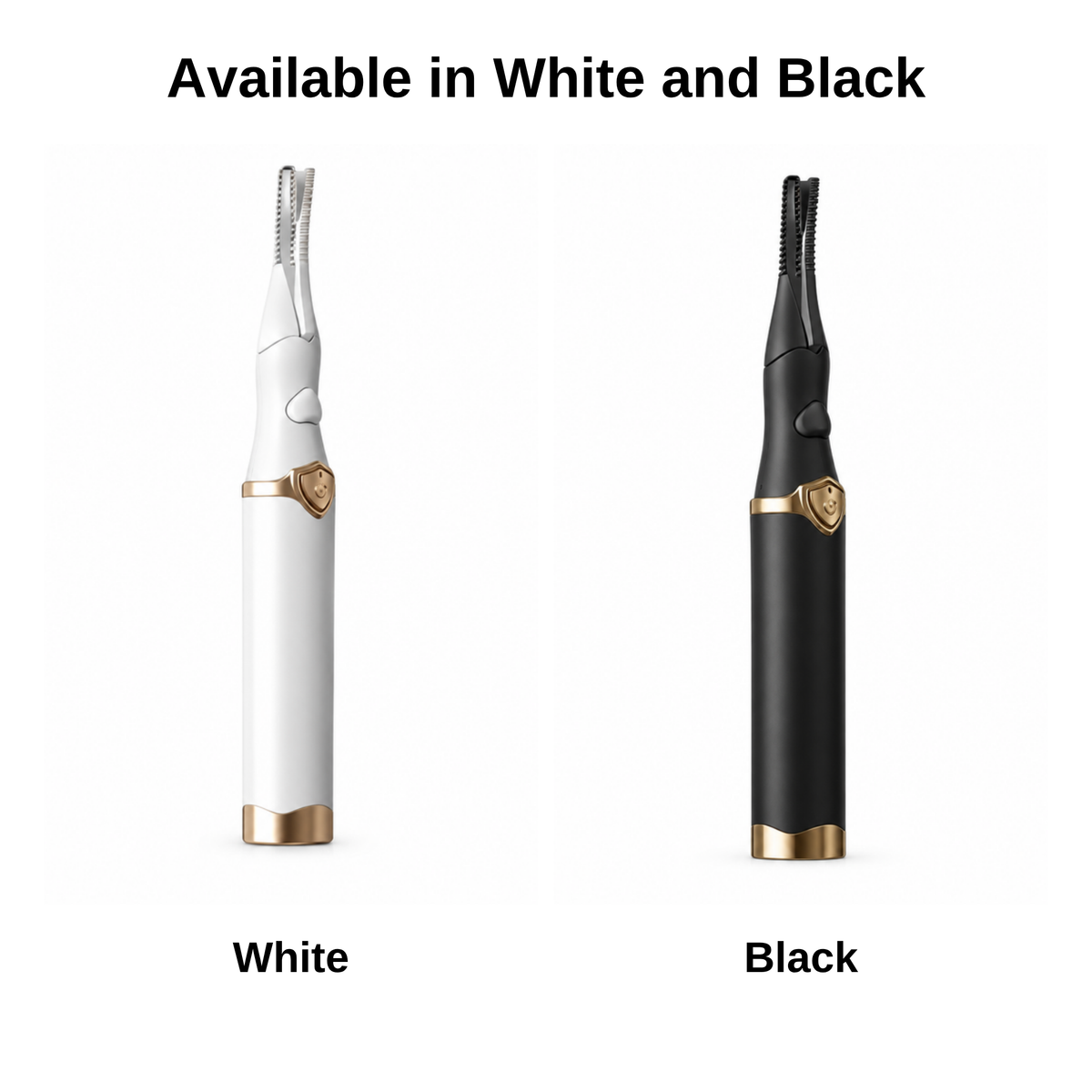 Instant Lash Lift Curler available in White and Black
