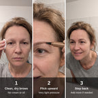How to use the eyebrow pen in three steps