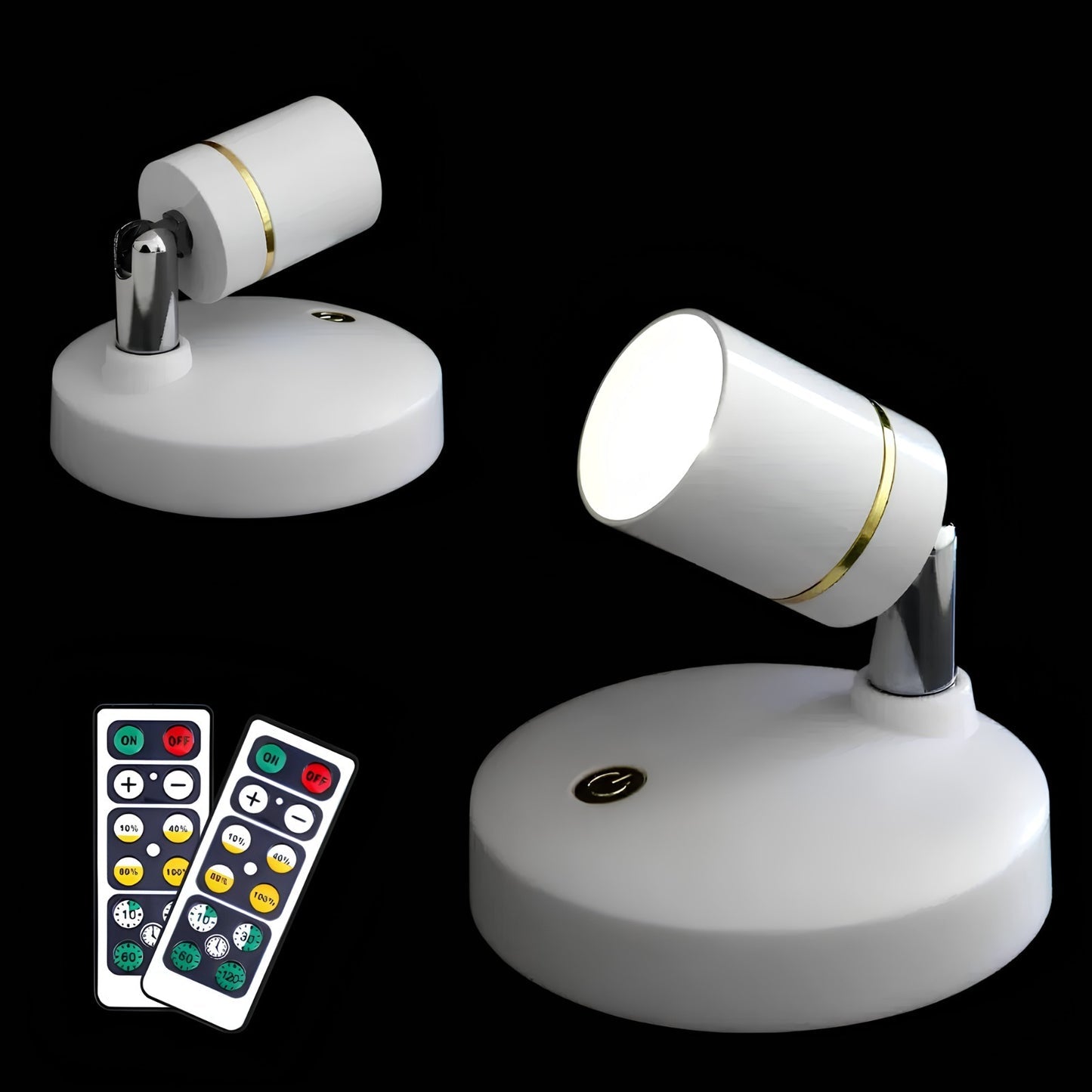 Trådlöst Accentljus  | Skapa den perfekta hemmagluggen på natten — inga sladdar, inga verktyg behövs