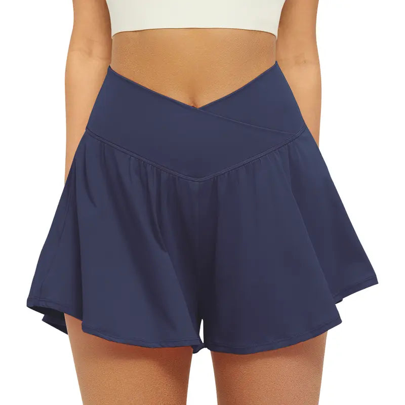 Falda pantalón deportiva crossover | Muévete libremente, mantente cubierta y luce adorable sin esfuerzo