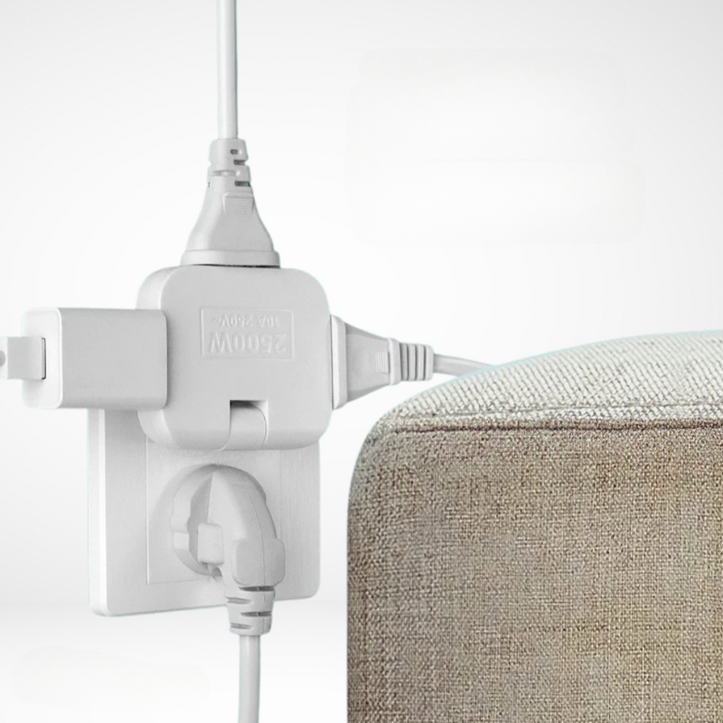 Universal strömlist | Ladda flera enheter kompakt i trånga utrymmen