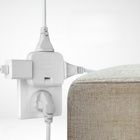 Uniwersalny listwa zasilająca | Ładuj wiele urządzeń kompaktowo w ciasnych przestrzeniach