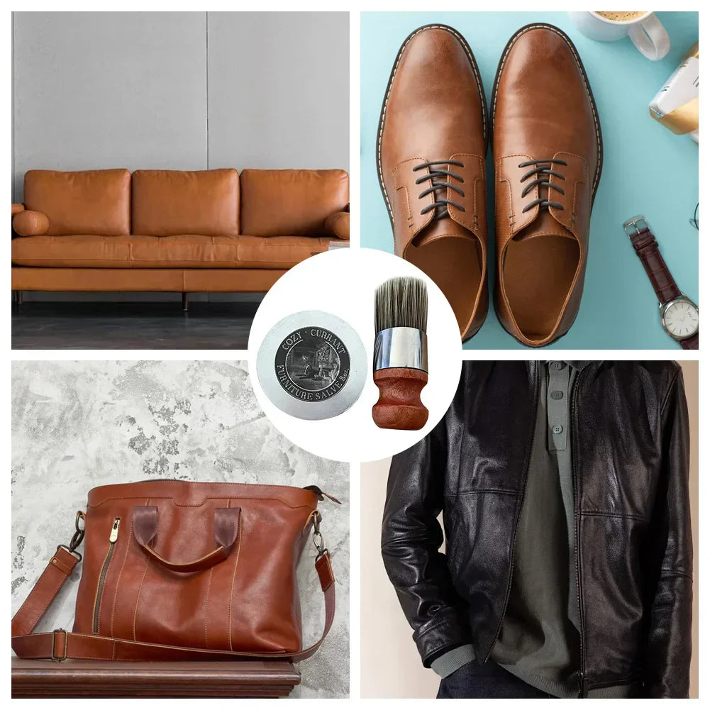 Balsam pentru îngrijirea pielii | Oferă canapelelor vechi și articolelor din piele uzate un aspect complet nou