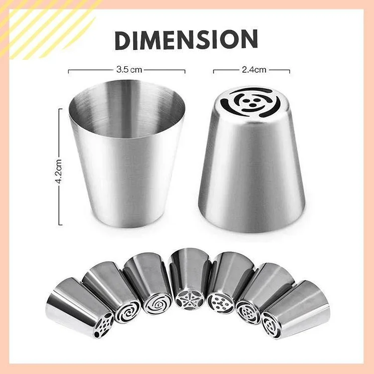 Cake Decorating Piping Kit