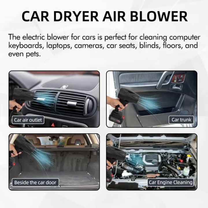Rechargeable Air Duster | Maintain your home, office, and car in minutes — without breaking a sweat