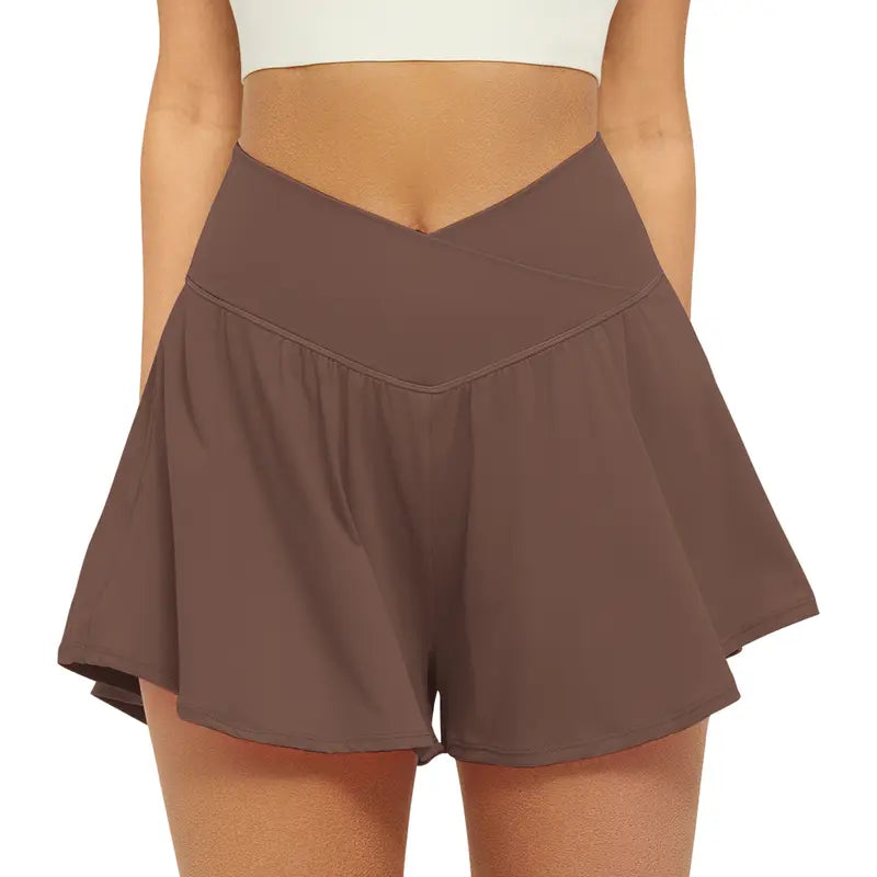 Falda pantalón deportiva crossover | Muévete libremente, mantente cubierta y luce adorable sin esfuerzo