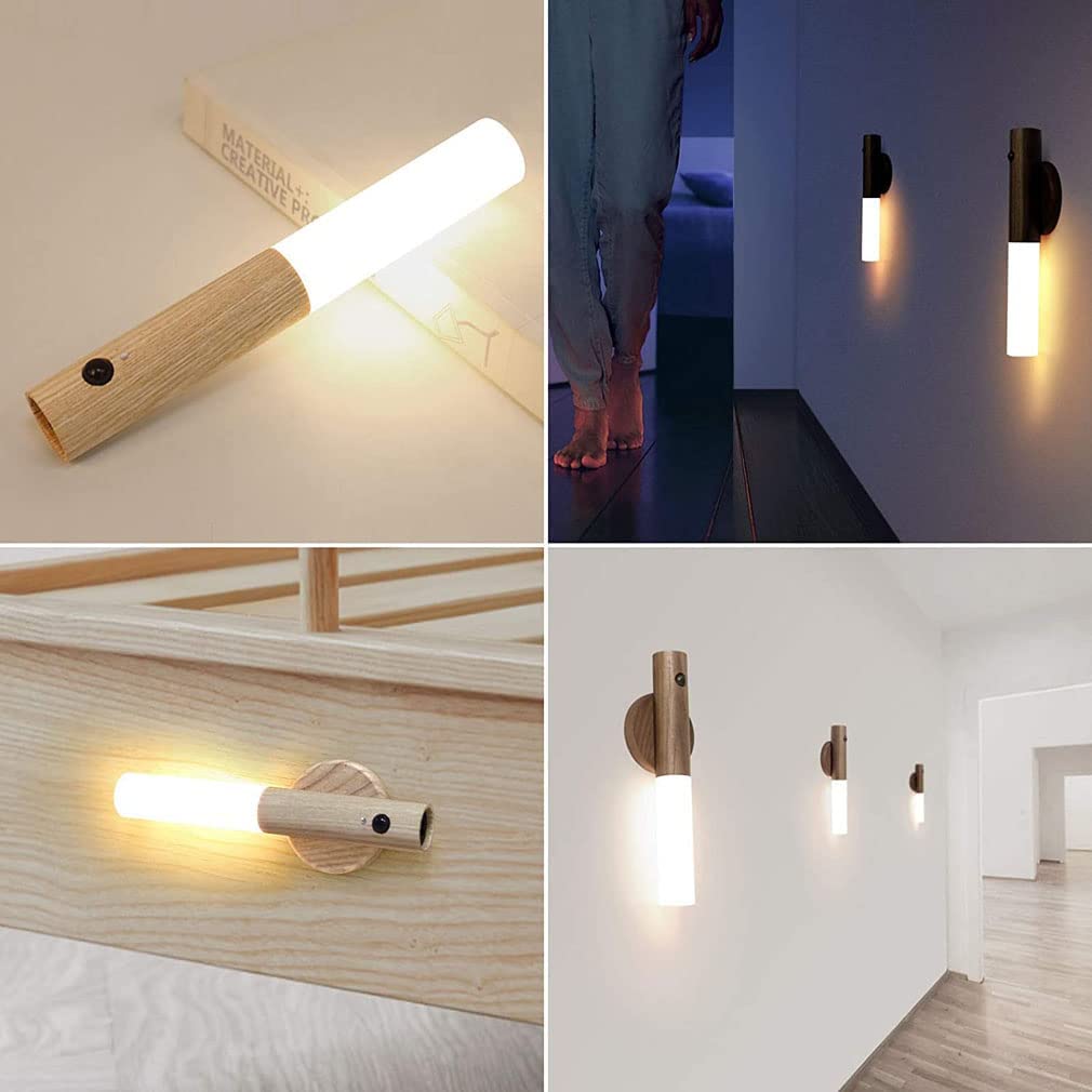 Smart Wooden Night Light