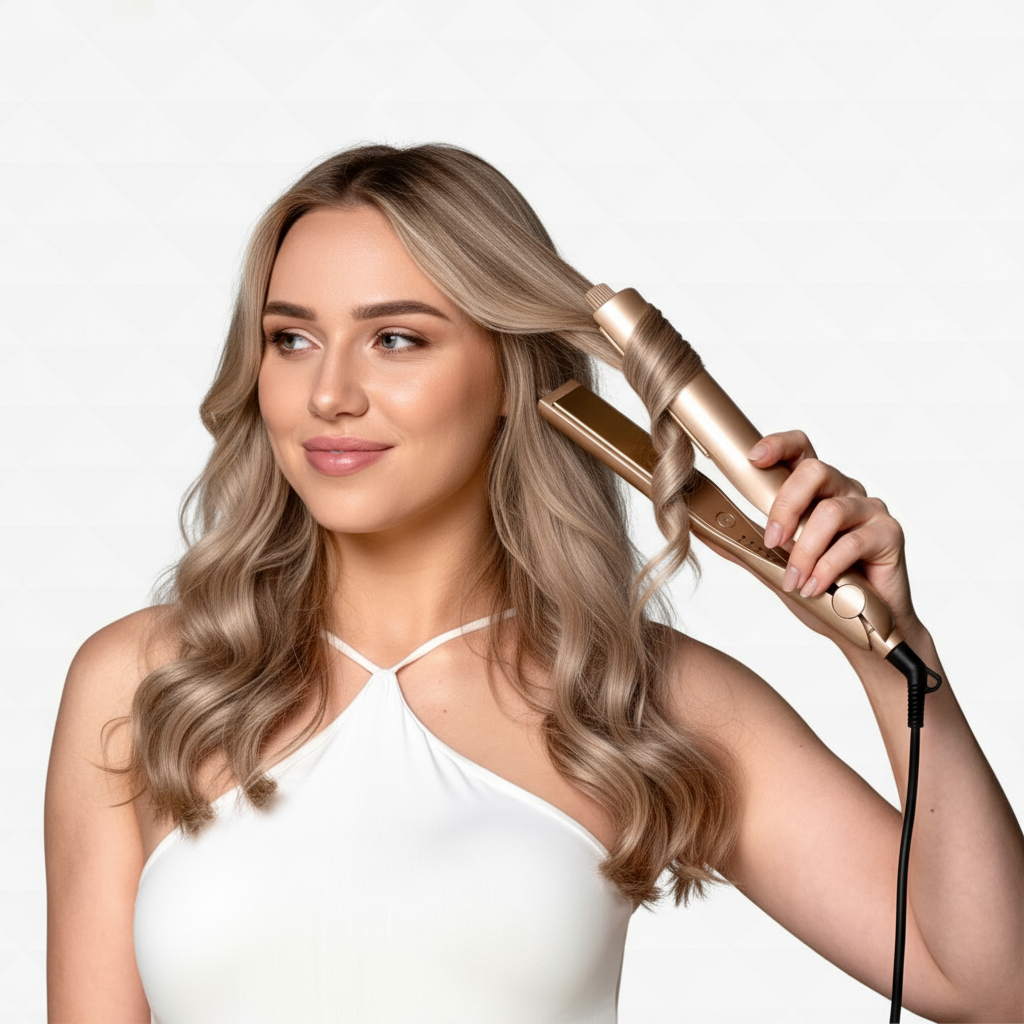 2-i-1 Plattång | Styla ditt hår som ett proffs på några sekunder