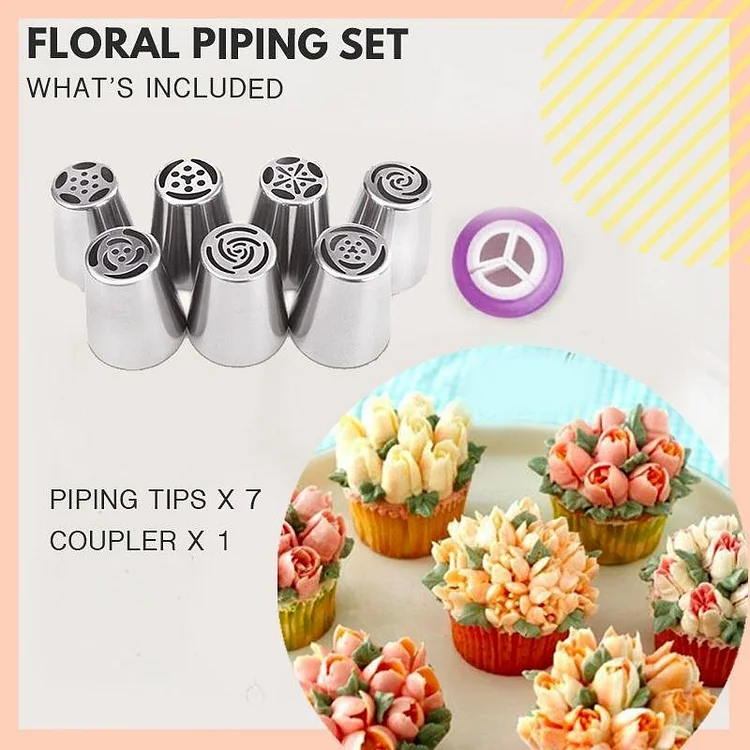 Cake Decorating Piping Kit