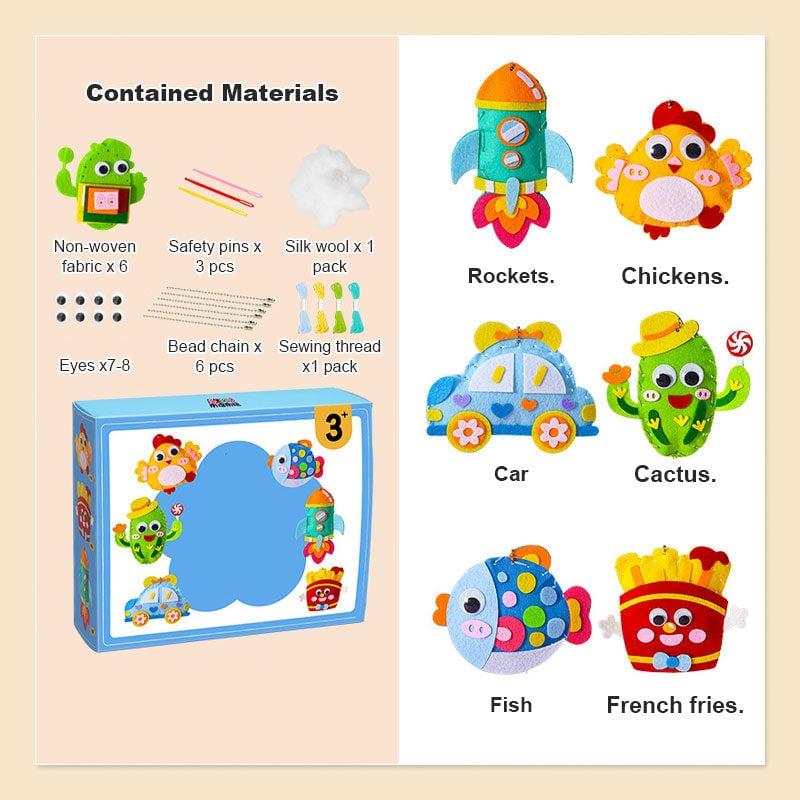 Kit de Costura para Crianças | Introduza as crianças à costura através do jogo