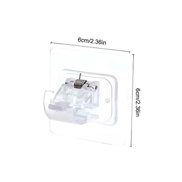 Univerzální úložné háčky | Zavěste oblečení nebo závěsy bez vrtání děr do zdí (4 háčky v balení)