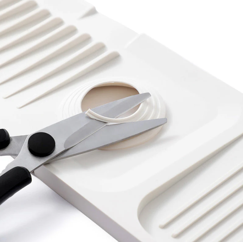 Silikonowa mata do ociekania | Szybkie suszenie naczyń lub szklanek na każdej powierzchni roboczej