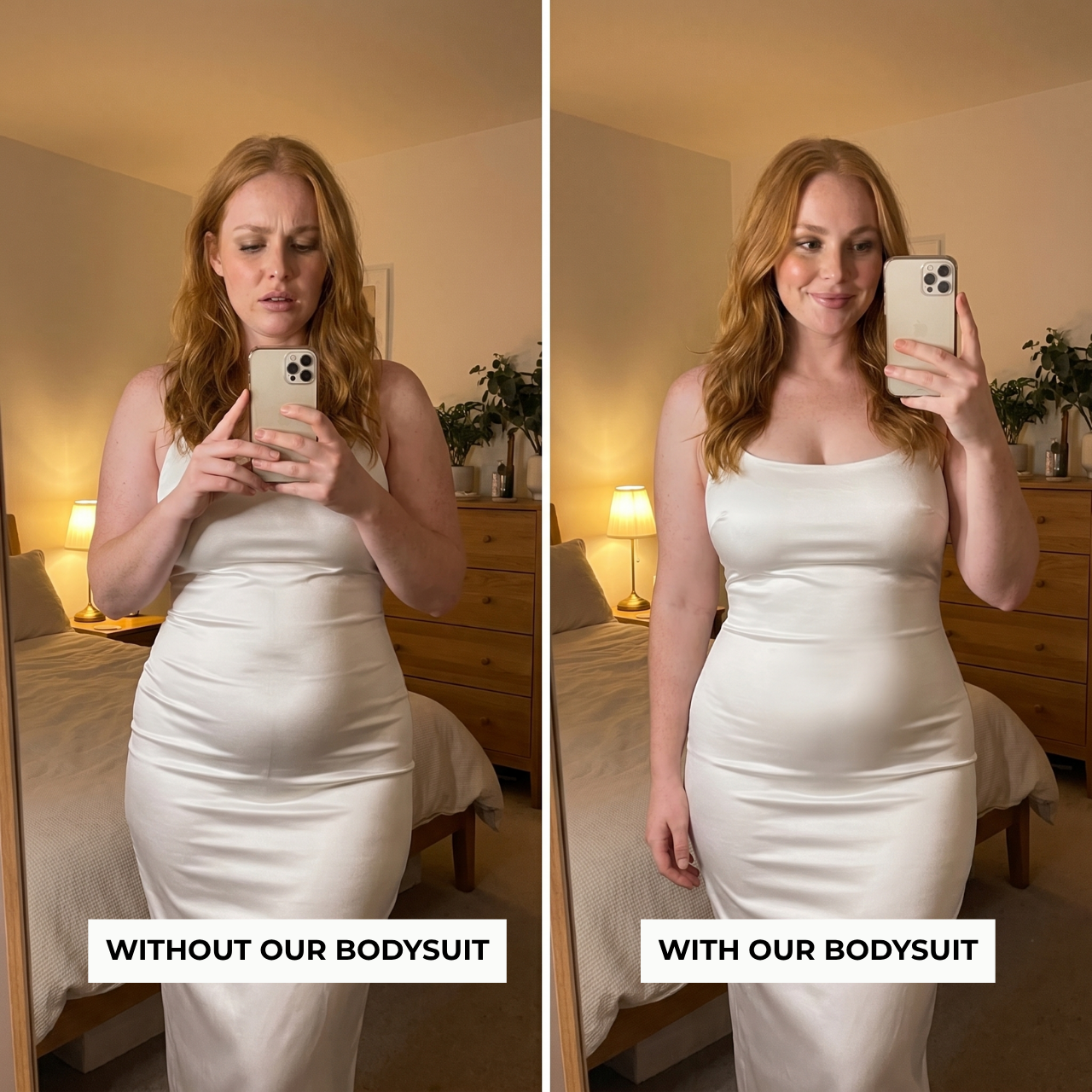 Muotoileva bodysuit | Käytä koko päivä — ei rullautumista, ei nykimistä, ei draamaa