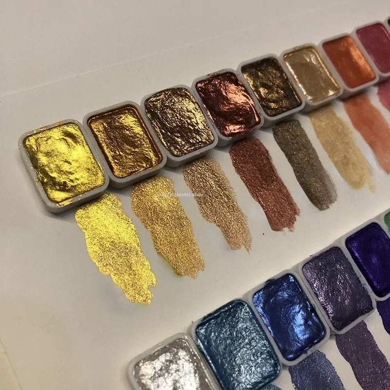 Pearlized Watercolor Set