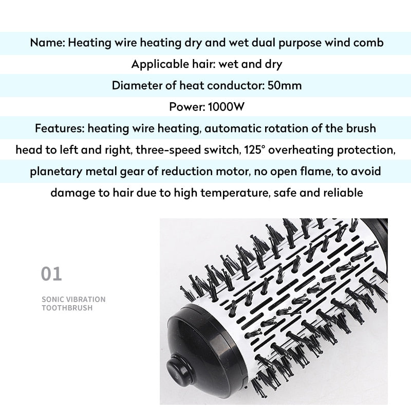 3-i-1 Hårstylare | Få frisyrer i salongskvalitet på bara några sekunder