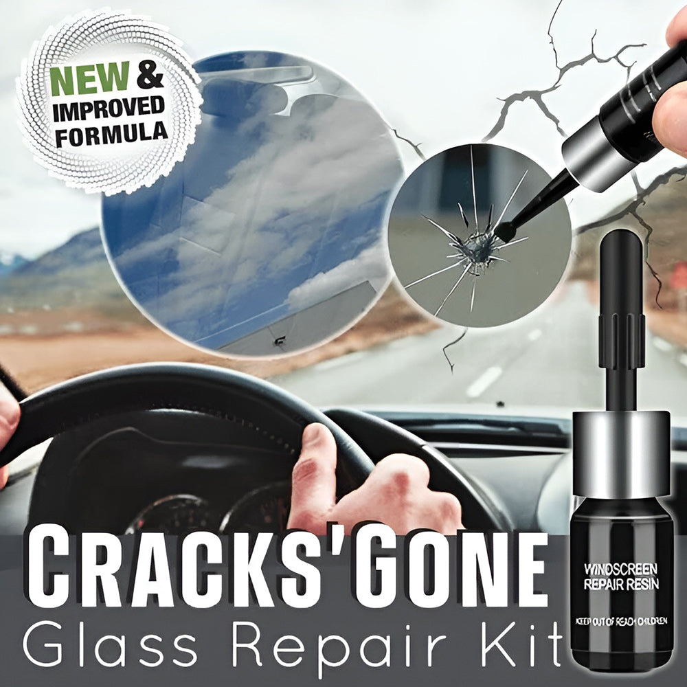 Windshield Repair Kit | Fix windshield or window cracks at home in minutes