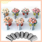 Kit de bicos de pasteleiro para decoração de bolos