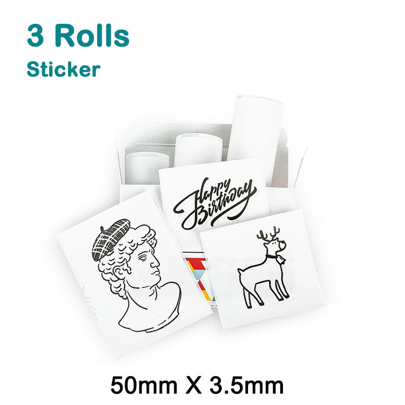 【SISTA DAGEN REA】Mini Skrivare™ - Skrivaren som inte behöver bläck! (9 rullar inkluderade)