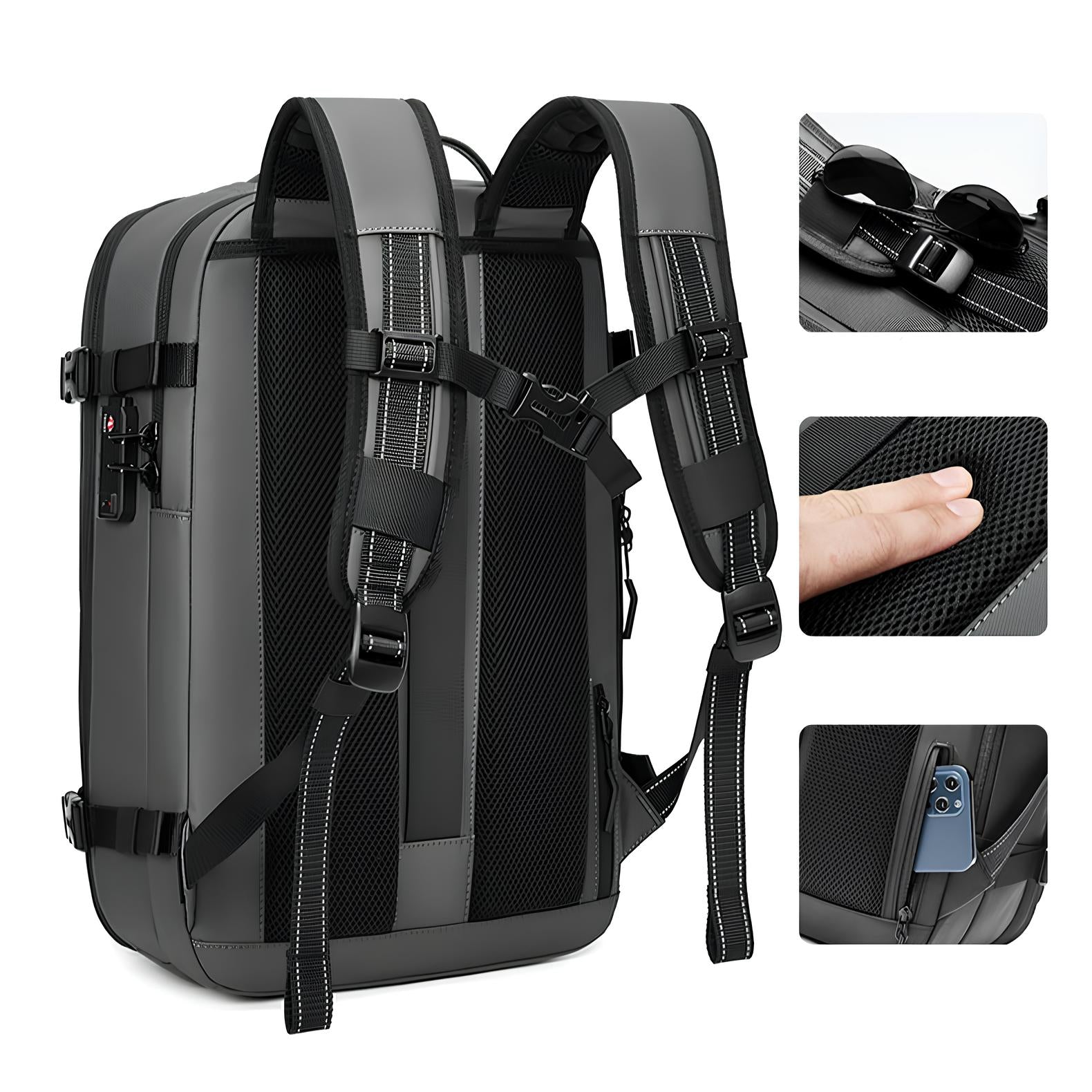 Compact Travel Backpack | Pack 5 days of clothes in comfort and style