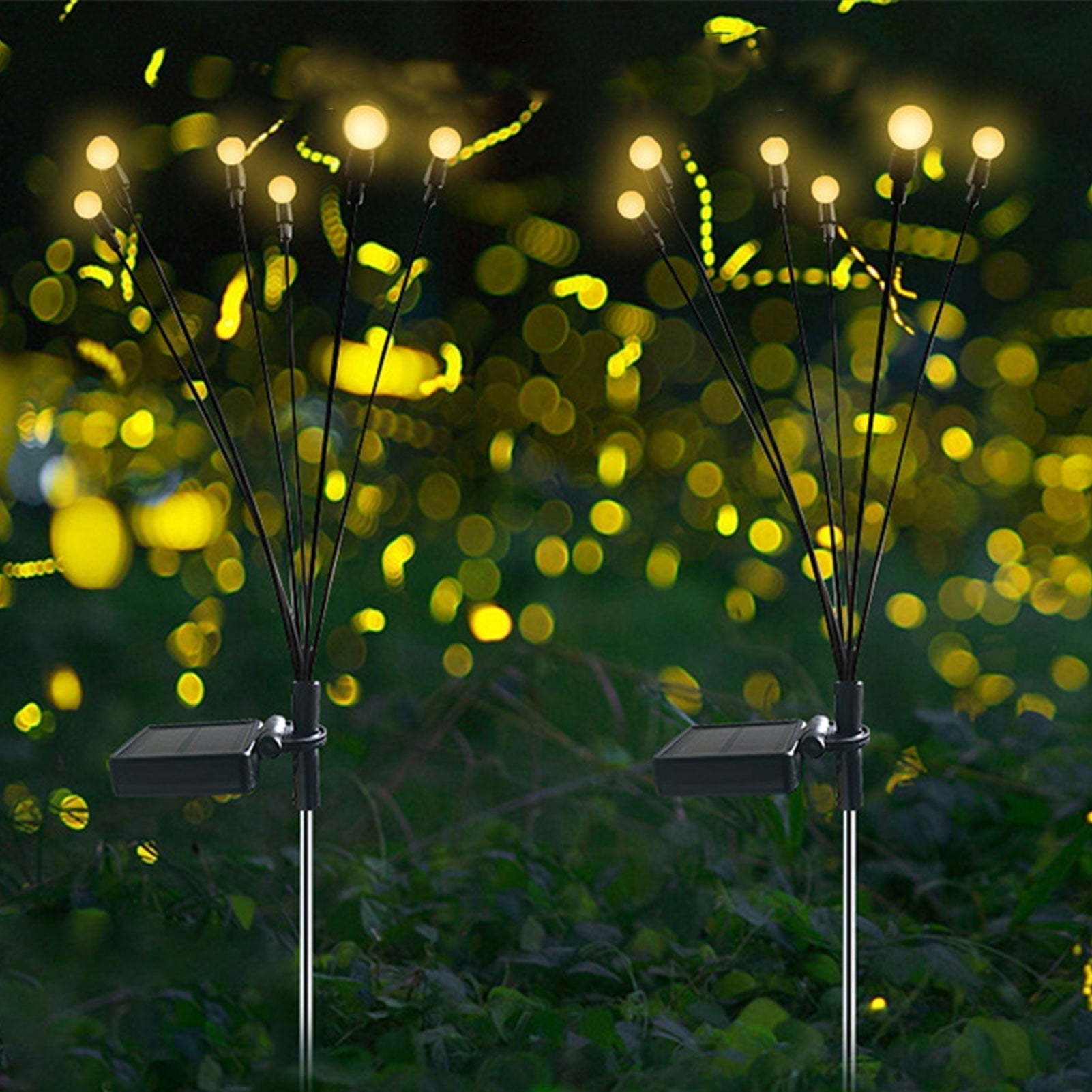 Luces Solar Firefly | Resplandor exterior estético para tus publicaciones sociales
