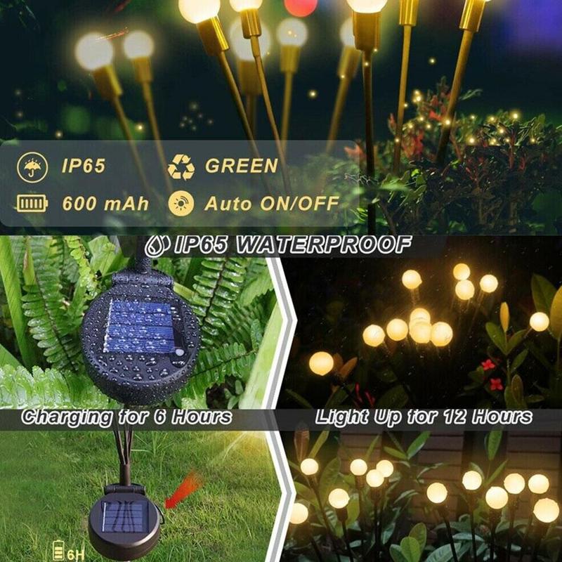 Solárne svetielka Firefly | Vylepšite svoju vonkajšiu výzdobu teplou atmosférou