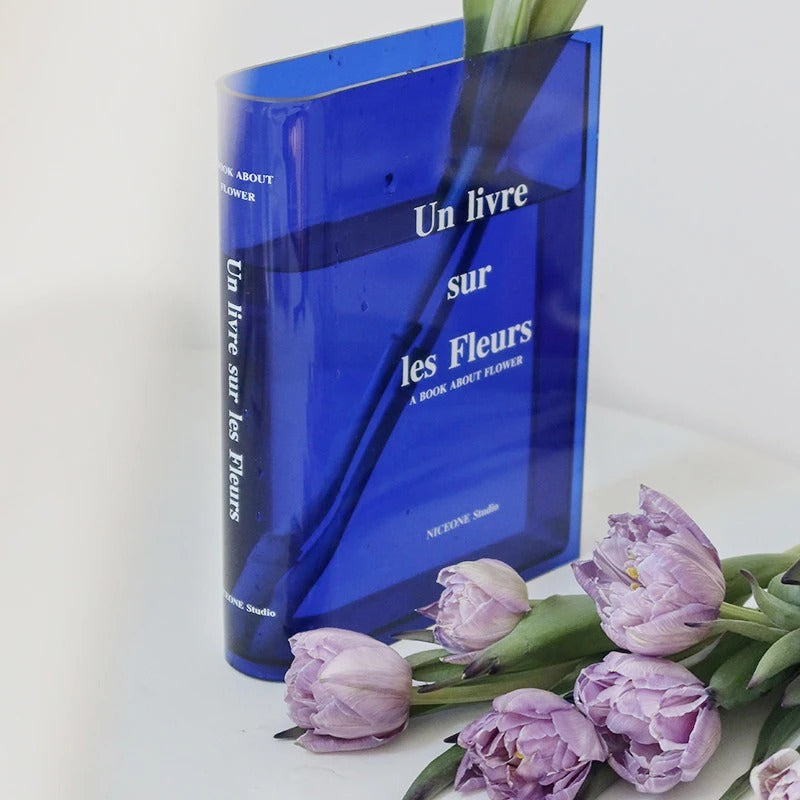 【LETZTER TAG VERKAUF】Ein Buch über Blumen - Buchvase