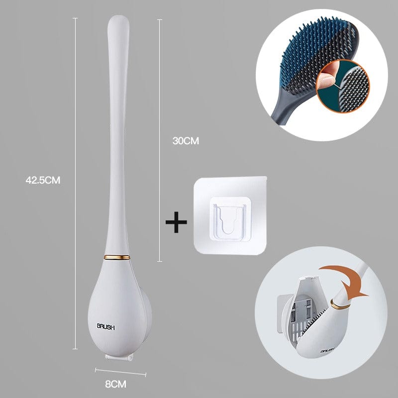 Flexible Silicone Toilet Brush