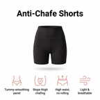 High-waist anti-chafe sculpting shorts