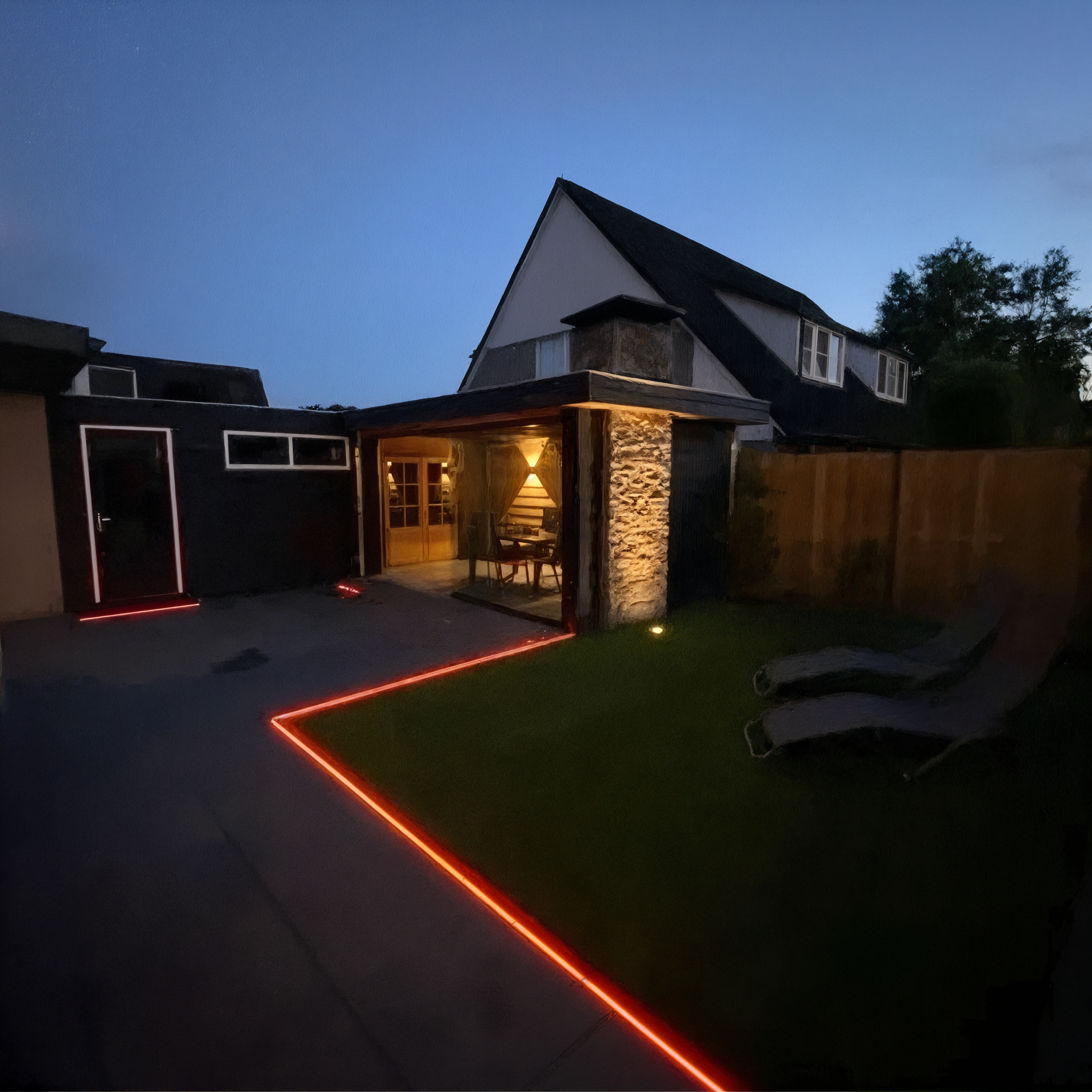 Slimme zelfklevende LED-strip | Creëer de perfecte nachtelijke sfeer voor je huis — plak, zet aan en verander van kleur