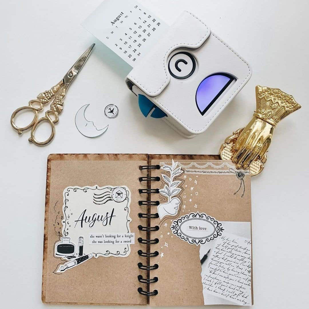 Bläckfri Mini Skrivare PoooliPrint™ | Skriv ut dina anteckningar och idéer direkt var du än är