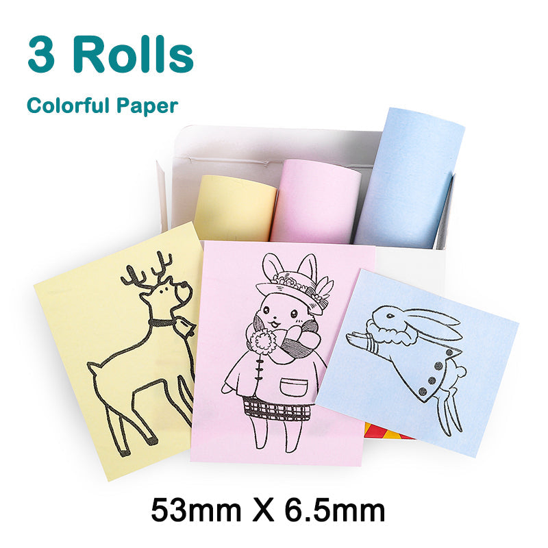 【SISTA DAGEN REA】Mini Skrivare™ - Skrivaren som inte behöver bläck! (9 rullar inkluderade)