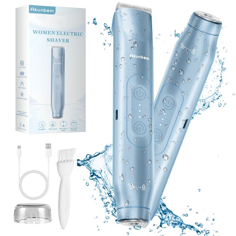 2-in-1 Electric Bikini Trimmer