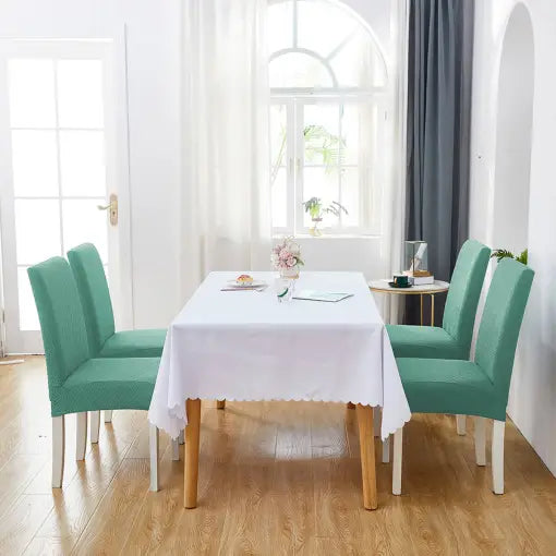 Pokrowce na rozciągane krzesła | Natychmiast odmień wygląd swoich starych krzeseł