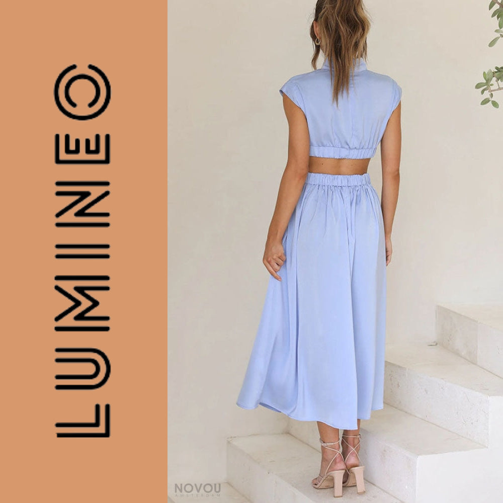 [50% REDUCERE] Lorna™ - Rochia care îți oferă un aspect șic și la modă