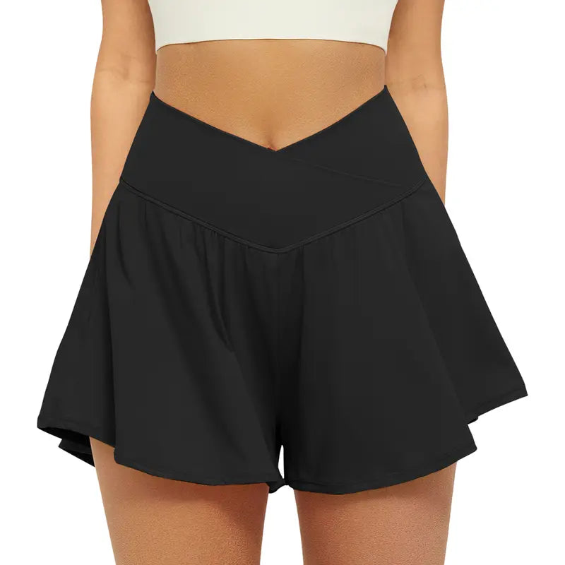 Falda pantalón deportiva crossover | Muévete libremente, mantente cubierta y luce adorable sin esfuerzo