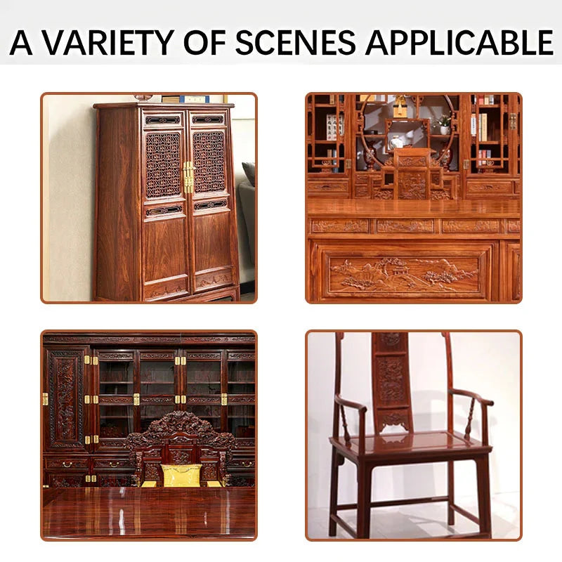 Spray de Cera de Abelha Natural | Restaure madeira e couro com brilho natural instantâneo