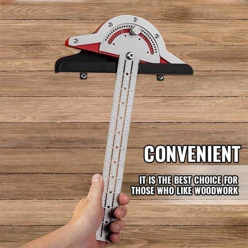 精密角度定規 | 完璧な木工のために正確かつ自信を持って角度を測定する