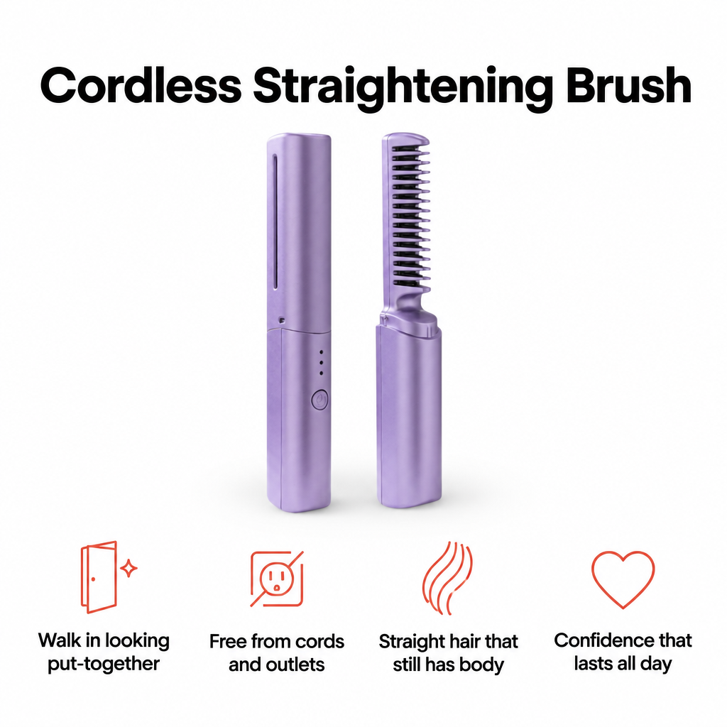 Cordless Straightening Brush