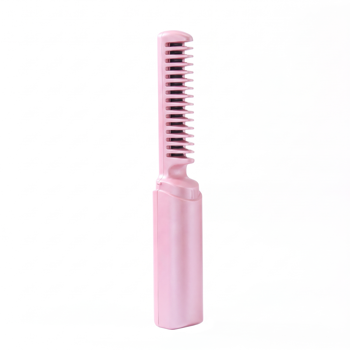 Cordless Straightening Brush in Pink