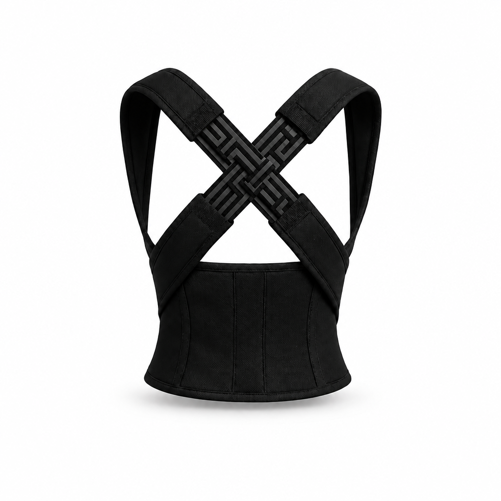 X-Strap Posture Corrector in Black