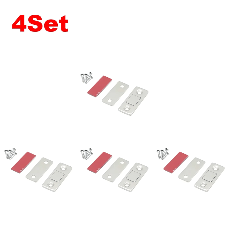 Zámek posuvných dveří | Okamžitě a bezpečně zamkněte dveře (4 kusy v balení)