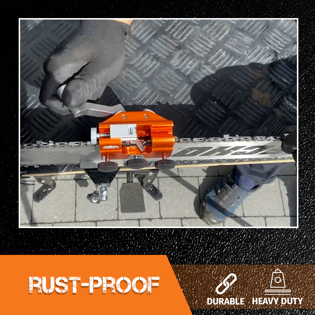 Přípravek na broušení řetězu motorové pily