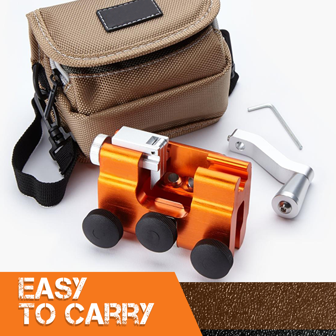 Přípravek na broušení řetězu motorové pily